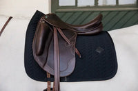 Fishbone Dressage Saddle Pad - Black