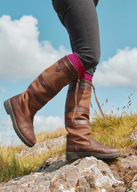 Alpaca Wool Socks - Pink