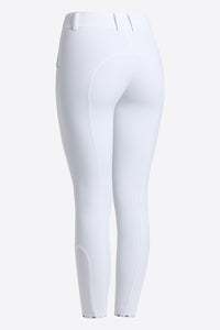 Women's High Waist Breeches - White