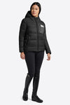 RG Quilted Puffer Jacket - Black