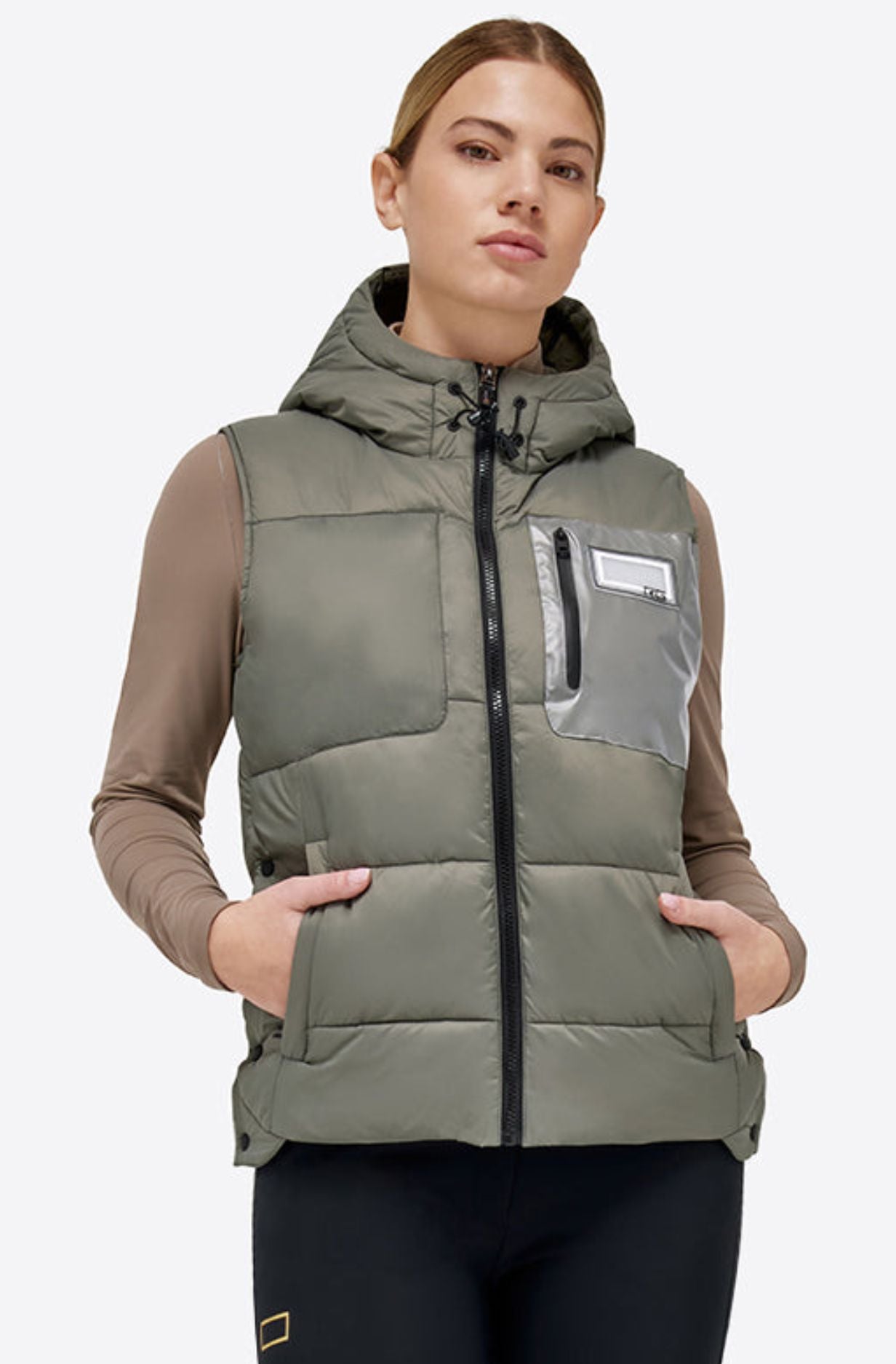 Hooded puffer vest nz on sale