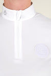 Jersey Short Sleeve Competition Polo - White