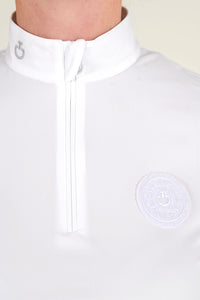 Jersey Short Sleeve Competition Polo - White