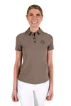 Perforated Insert S/S Training Polo - Mushroom