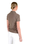 Perforated Insert S/S Training Polo - Mushroom