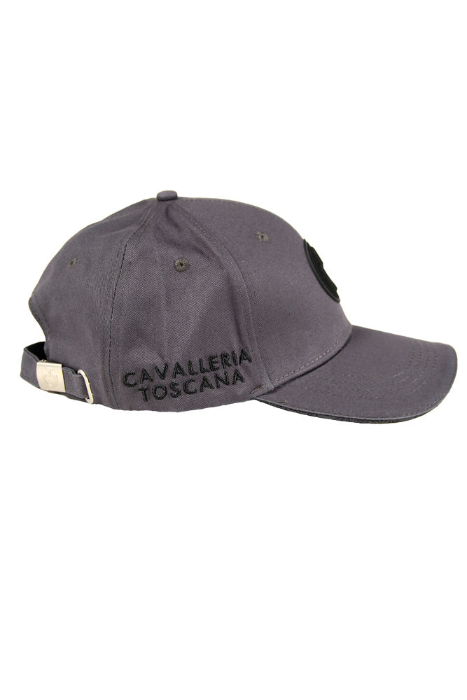 Silicone Patch Baseball Cap - Anthracite Grey