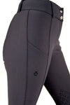 Perf Insert Breeches - Anthracite Grey