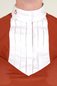 Perforated Short Sleeve Competition Shirt - Terracotta