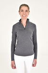 Tech Wool Half Zip - Grey