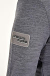 Tech Wool Half Zip - Grey