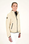 Teddy Bear Fleece Zip Up - Sand