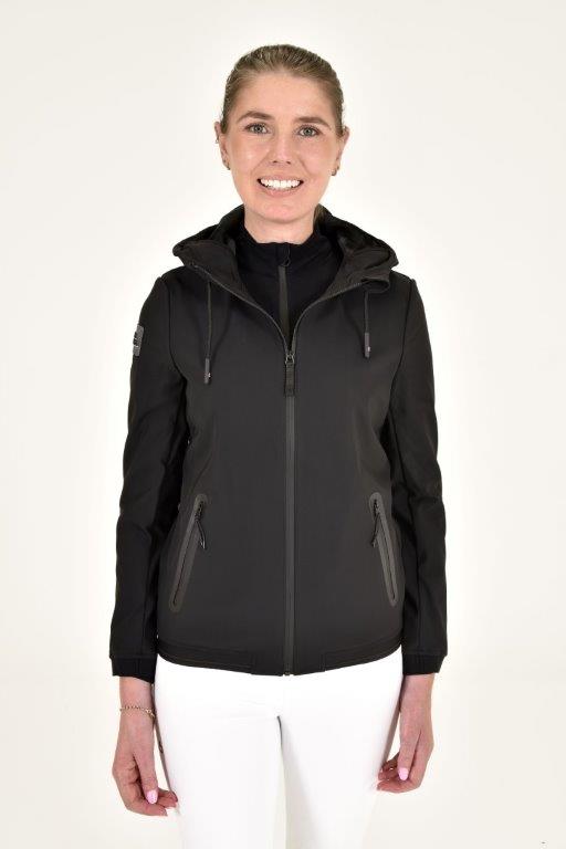 Thermal Hooded Performance Softshell - Black