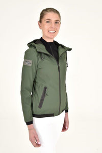 Thermal Hooded Performance Softshell - Forest Green