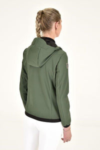 Thermal Hooded Performance Softshell - Forest Green