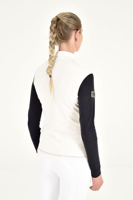 Tech Wool Training Turtleneck - Navy/Light Grey