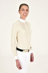 Perforated Bib L/S Shirt - Sand