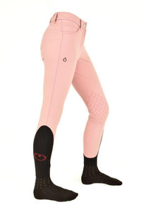 Girl’s Knee Grip Breeches - Dusty Rose