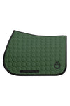 Circle Quilted Jump Pad - Forest Green