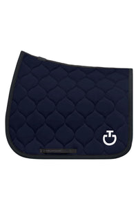 SS24 Circular Quilt Jersey Jump Pad - Navy