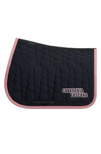 Bubble Quilt Jump Pad - Black/Dusty Rose