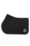 Circular Quilt Jersey Jump Pad - Black