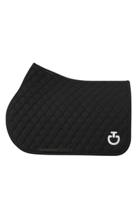 Circular Quilt Jersey Jump Pad - Black