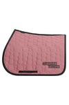 Bubble Quilt Jump Pad - Dusty Rose/Black