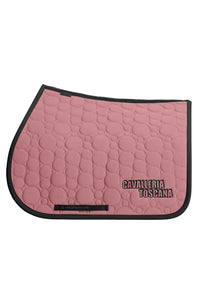 Bubble Quilt Jump Pad - Dusty Rose/Black