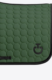 Circle Quilted Jump Pad - Forest Green