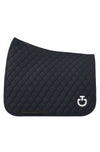 FW24 Circular Quilted Dressage Saddle Pad - Black