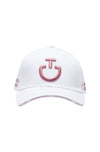 CT Cap - White/Dusty Rose