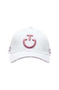 CT Cap - White/Dusty Rose