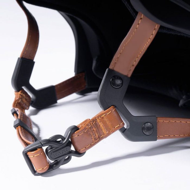 Star Lady Hunter - Black w Light Brown Leather Harness