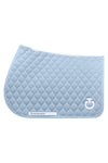 SS25 Circular Quilt Jersey Jump Pad - Blue Fog