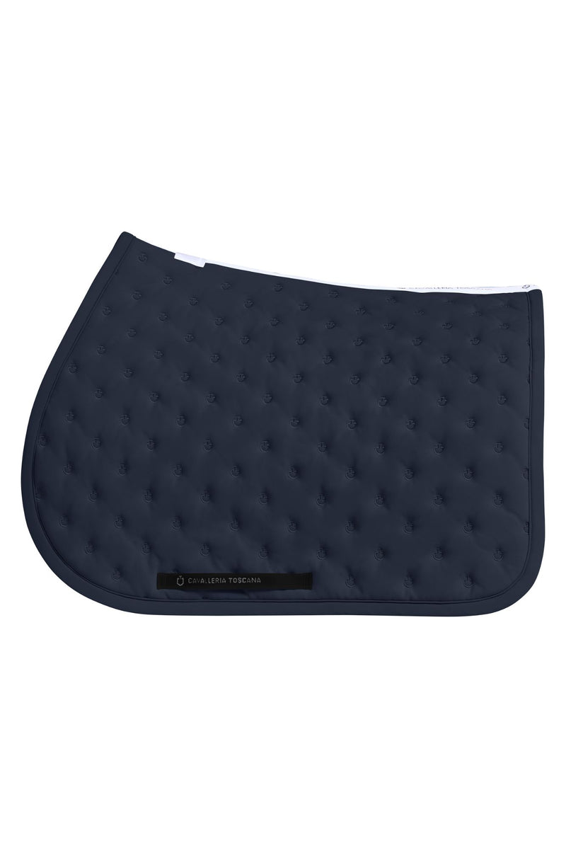 Embroidery Quilted Jump Pad - Navy