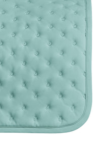 Embroidery Quilted Jump Pad - Light Teal Green