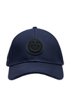 Silicone Patch Baseball Cap - Navy