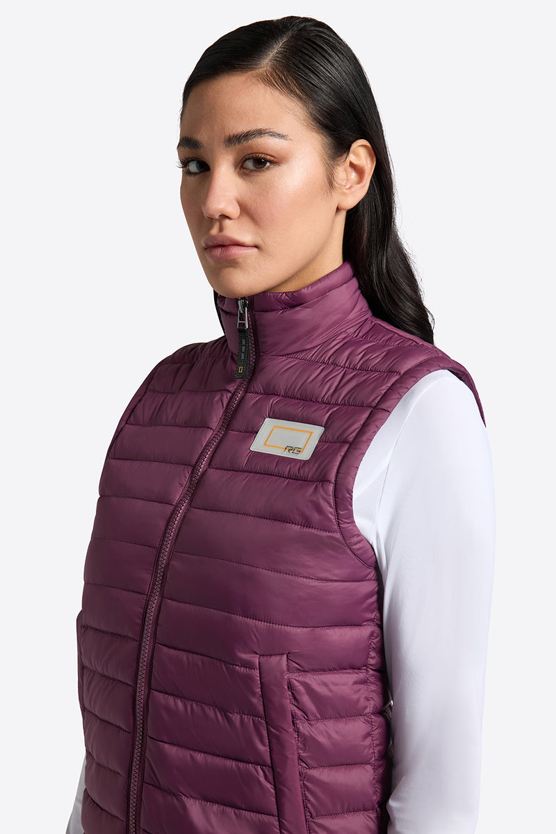 Women's Bodywarmer - Berry