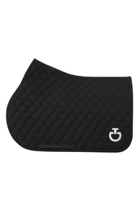 Circular Quilt Jersey Jump Pad - Black