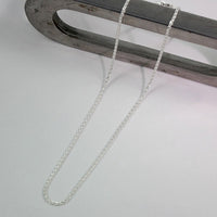 Sterling Silver Wheat Chain (2.0mm) 55cm