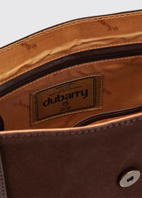 Monart Suede Saddle Bag - Cigar