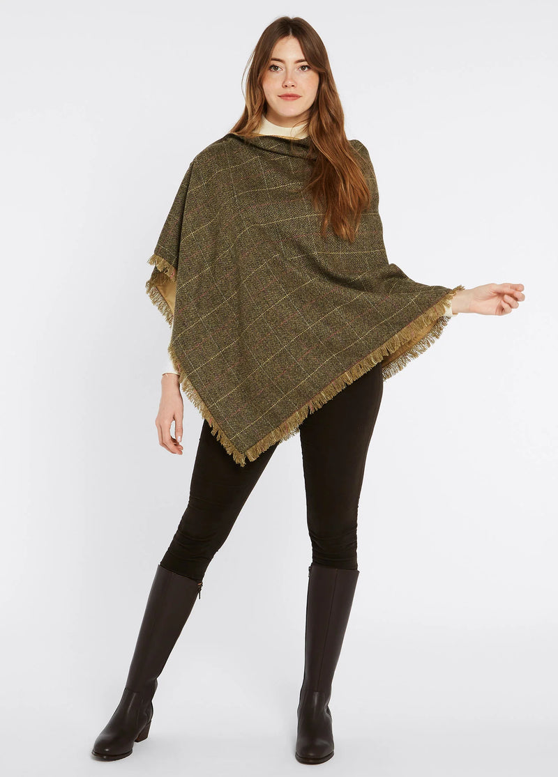 Hazelwood Poncho - Thistle