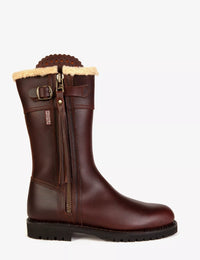 Midcalf Lined Tassel Boot - Conker