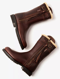 Midcalf Lined Tassel Boot - Conker