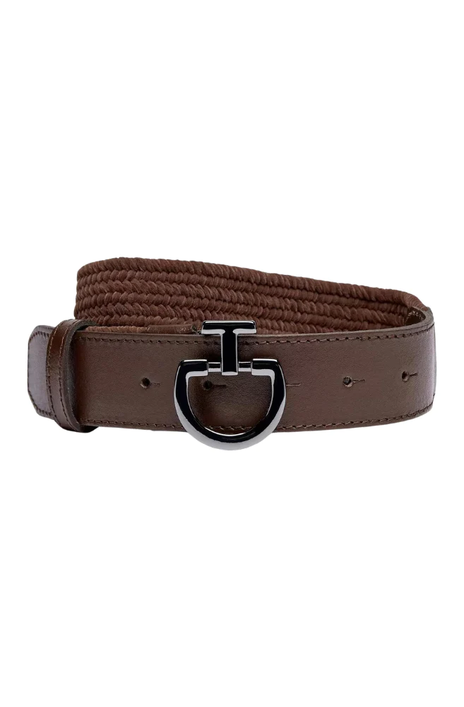 Women's Velvet Belt - Dark Chocolate