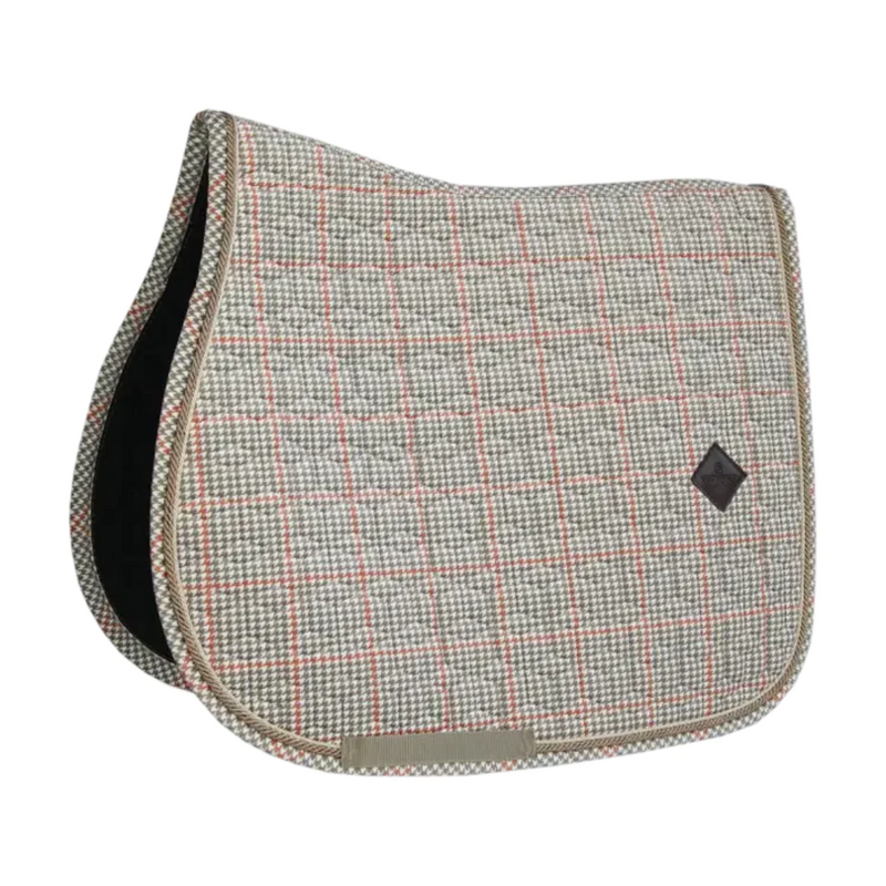 Pied-de-Poule Saddle Jump Pad - Beige