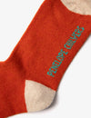 Lambswool Socks - Orange