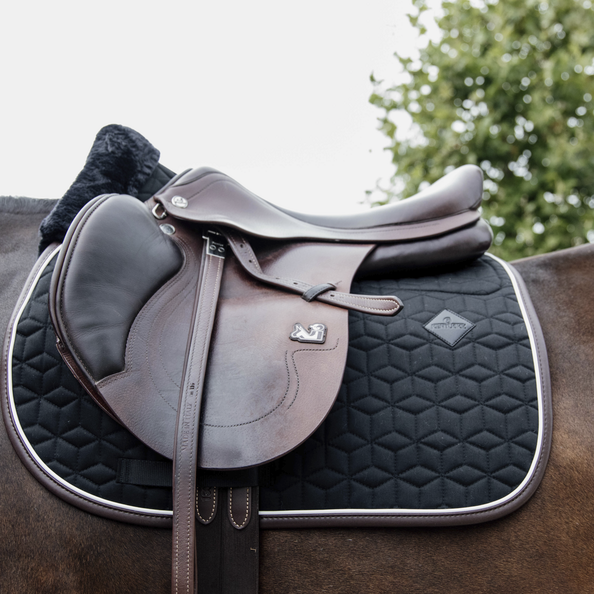 Kentucky - Skin Friendly Jumping Saddle Pad - Black