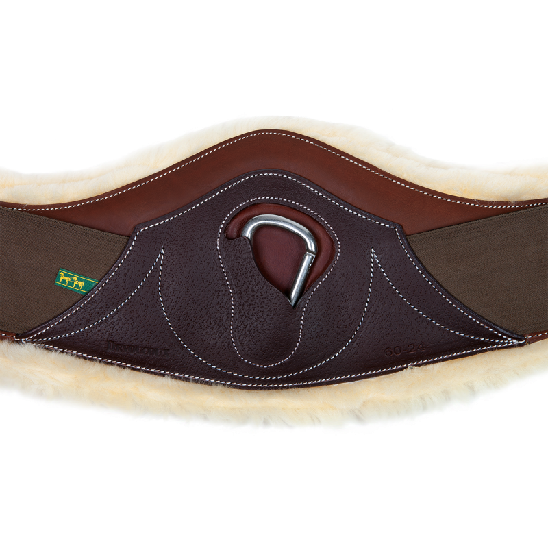 Makila Girth with Removable Sheepskin Lining